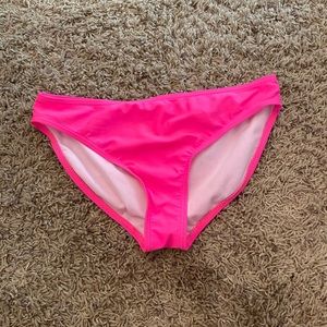 Pink bikini bottoms